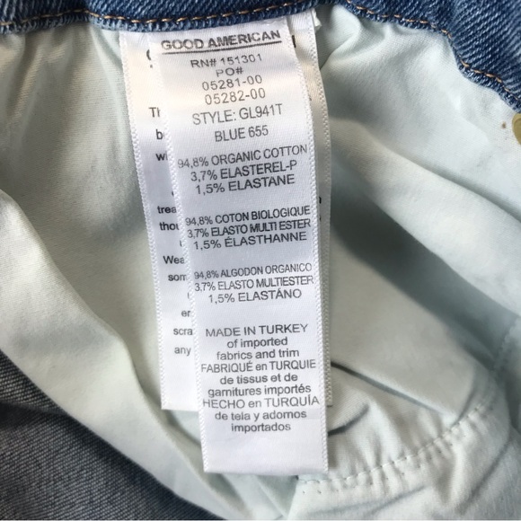 Good American Medium-Light Wash Good legs - Picture 10 of 10